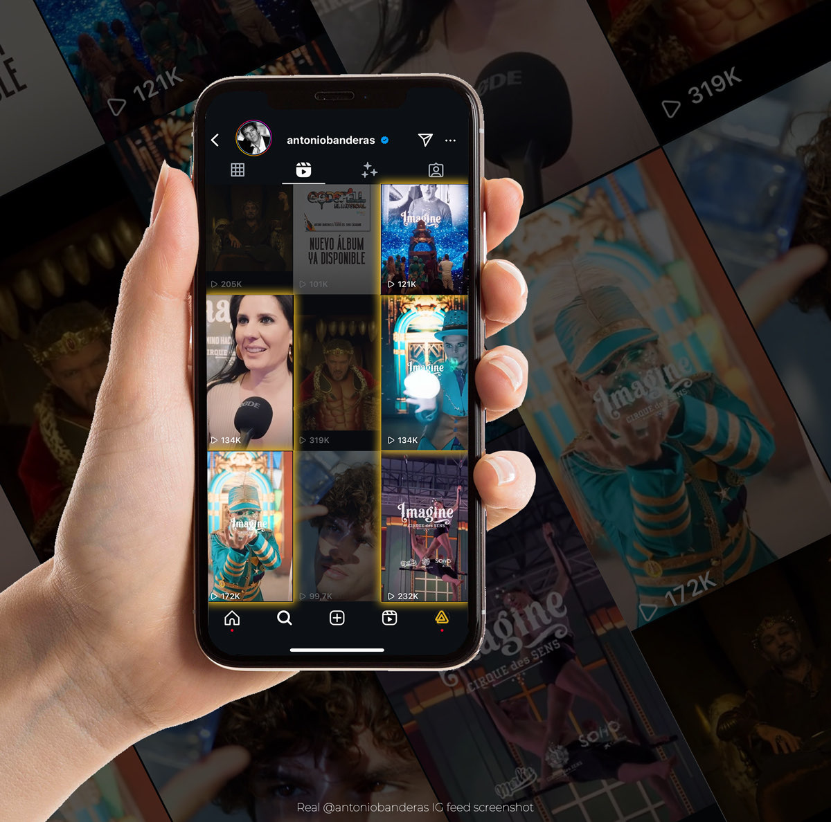 Social media content creation